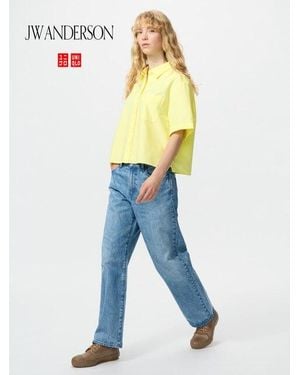 Uniqlo Straight Jeans - Blue