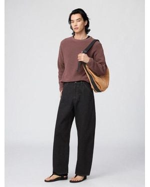 Uniqlo Vaquero Ancho - Blanco