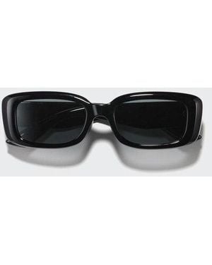Uniqlo Gafas De Sol Rectangulares - Negro
