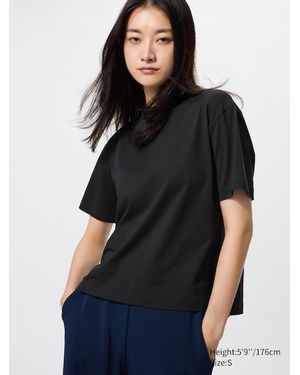 Uniqlo Airism Cotton T-Shirt - Black