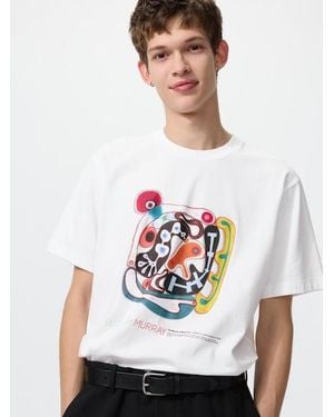 Uniqlo Moma Poster Art Ut Graphic T-Shirt - White
