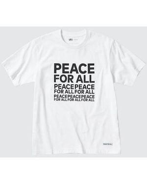 Uniqlo Peace For All Graphic T-Shirt (Kashiwa Sato) - White