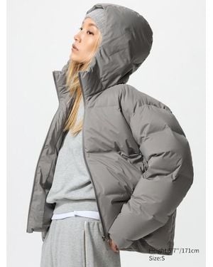 Uniqlo Seamless Down Parka - Grey