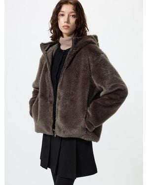 Uniqlo Hooded Jacket - Grey