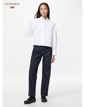 Uniqlo Straight Jeans - Blue