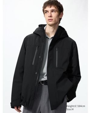 Uniqlo Hybrid Recycled Down Parka - Black