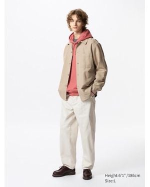 Uniqlo Vaquero Ancho (Largo) - Blanco