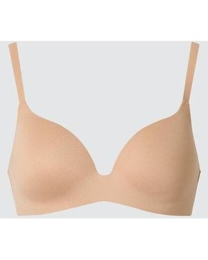 Uniqlo Wireless Bra (3D Hold) - Natural