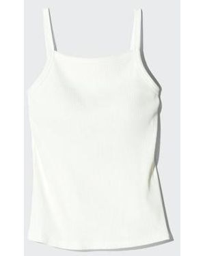 Uniqlo Square Neck Camisole Bra Top - Blue