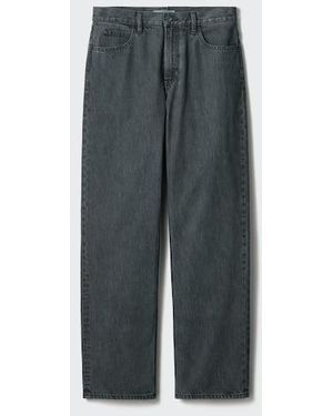Uniqlo Vaquero Recto (Largo) - Gris