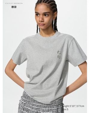 Uniqlo Graphic T-Shirt - Grey