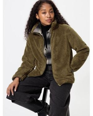Uniqlo Fluffy Yarn Fleece Full-Zip Jacket - Multicolour