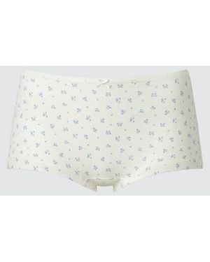 Uniqlo Bragas Culotte Flores - Blanco