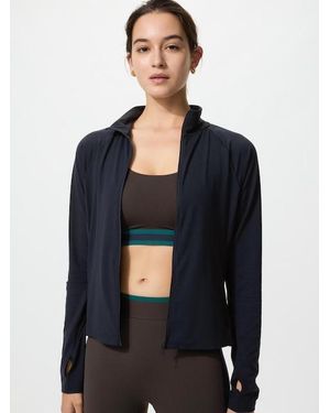 Uniqlo Ultra Stretch Active Full-Zip Jacket - Blue