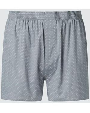 Uniqlo Woven Trunks (Dotted) - Grey