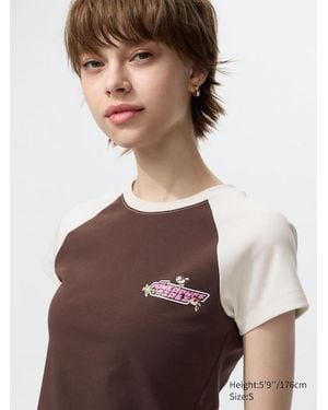 Uniqlo Cheerful Characters Ut Graphic T-Shirt - Brown