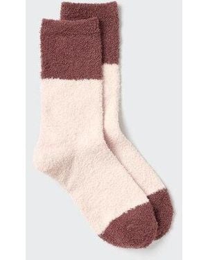 Uniqlo Heattech Calcetines Térmicos - Rosa