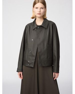 Uniqlo Coated Blouson - Grey