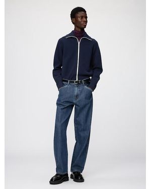 Uniqlo Barrel Leg Jeans - Blue