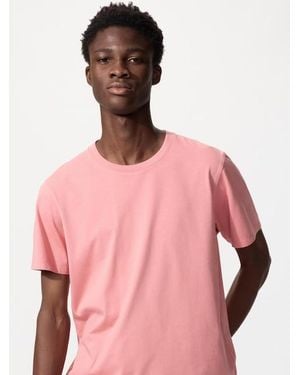 Uniqlo 100% Supima Cotton T-Shirt - Pink