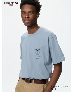 Uniqlo Peace For All T-Shirt (Toray Industries) - Blue