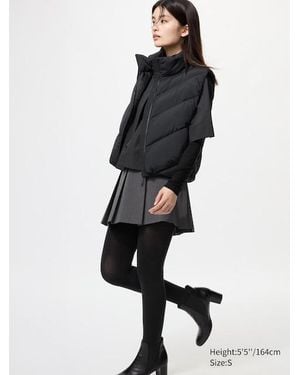 Uniqlo Heattech Tights (Knit) - Black
