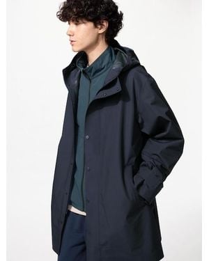 Uniqlo Blocktech Coat - Blue