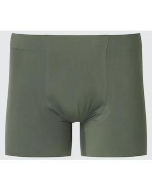 Uniqlo Airism Seamless Boxer Briefs - Green