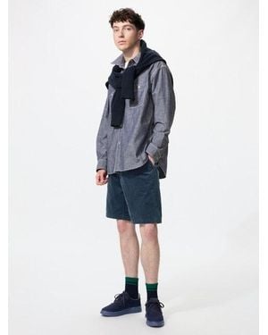 Uniqlo Corduroy Easy Shorts - Blue