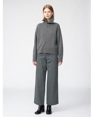 Uniqlo Vaquero Recto Ancho - Gris