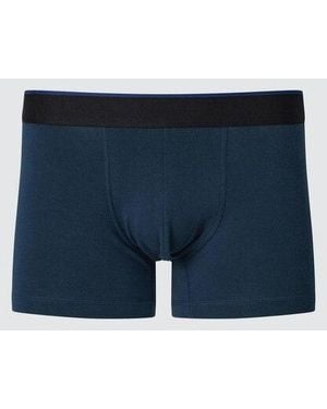 Uniqlo Cotton Boxer Briefs (Low Rise) - Blue