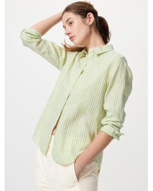 Uniqlo 100% Premium Linen Shirt (Striped) - Natural
