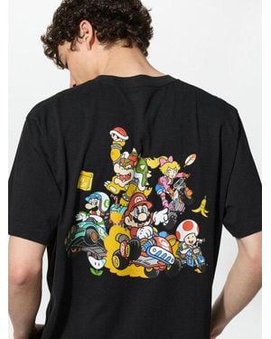 Uniqlo Mario Kart World Ut Graphic T-Shirt - Black