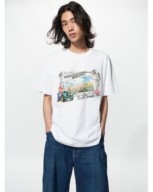 Uniqlo Mario Kart World Ut Graphic T-Shirt - White
