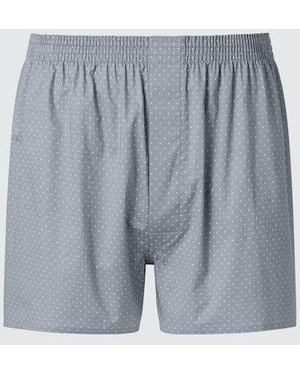 Uniqlo Woven Trunks (Dotted) - Grey