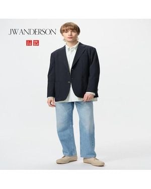 Uniqlo Straight Jeans - Blue