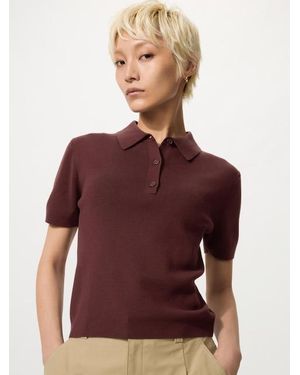 Uniqlo Polo Jumper (Short Sleeve) - Red