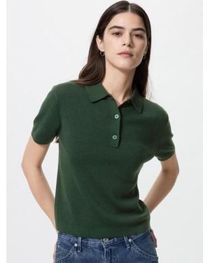 Uniqlo Polo Jumper (Short Sleeve) - Green