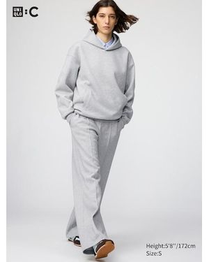 Uniqlo Sweat Straight Trousers (Longer) - Grey