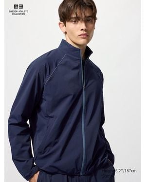 Uniqlo Chaqueta Ultraelástica Deportiva - Azul