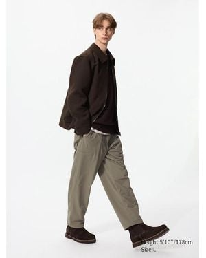 Uniqlo Warme Hose (Gefüttert, Kurz) - Weiß