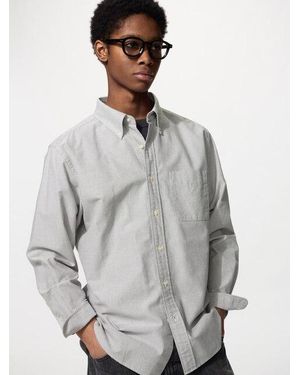 Uniqlo Oxford Shirt - Grey