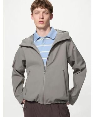 Uniqlo Blocktech Parka - Grey
