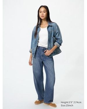 Uniqlo Baggy Curve Jeans - Blue