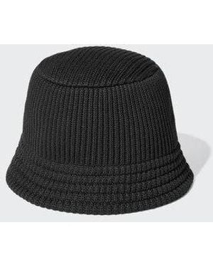 Uniqlo Knit Bucket Hat - Black