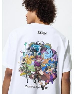 Uniqlo One Piece Ut Graphic T-Shirt - White