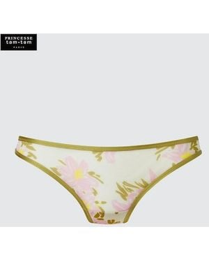 Uniqlo Bragas Malla Estampado - Metálico