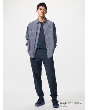Uniqlo Pantalón Jogger Ultraelástico Deportivo - Azul