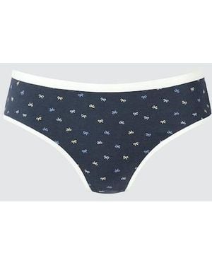 Uniqlo Briefs (Low Rise, Ribbon) - Blue