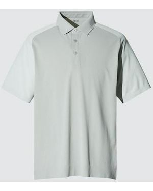 Uniqlo Dry-Ex Polo Shirt (Adam Scott) - Blue